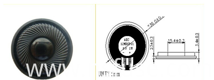 8 Ohm Mini Loud Speaker High Quality Speaker (FBELE)